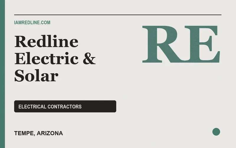 Redline Electric & Solar in Tempe, Arizona
