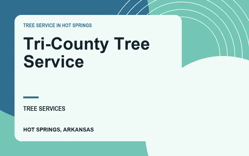 Tri-County Tree Service in Hot Springs, Arkansas
