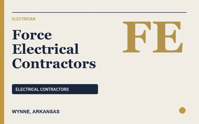 Force Electrical Contractors in Wynne, Arkansas
