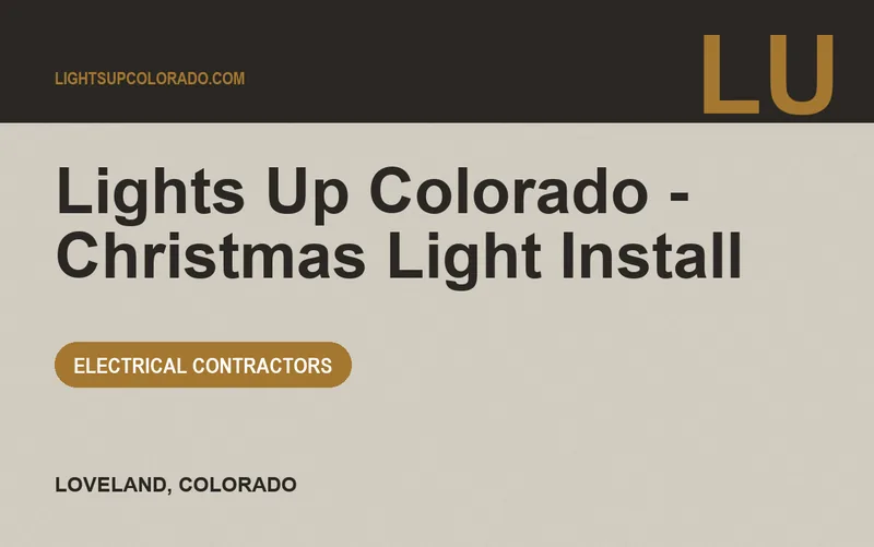 Lights Up Colorado - Christmas Light Install in Loveland, Colorado