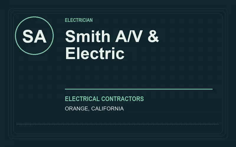 Smith A/V & Electric in Orange, California