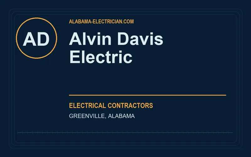 Alvin Davis Electric in Greenville, Alabama