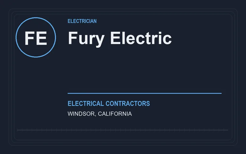 Fury Electric in Windsor, California