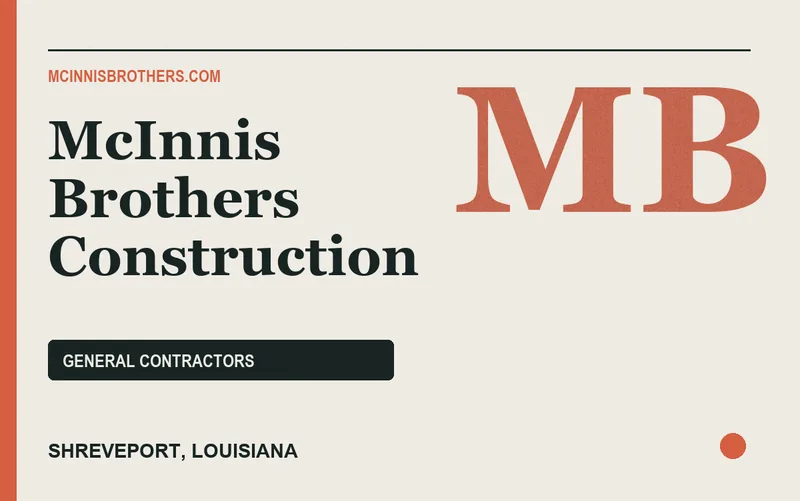 McInnis Brothers Construction in Shreveport, Louisiana