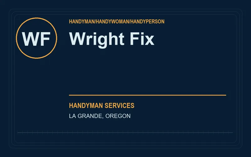 Wright Fix in La Grande, Oregon
