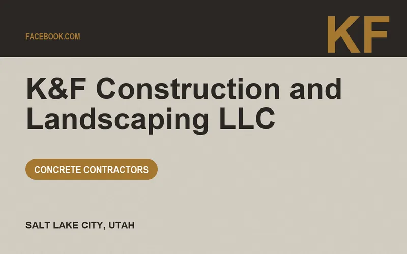 K&F Construction and Landscaping LLC in Salt Lake City, Utah