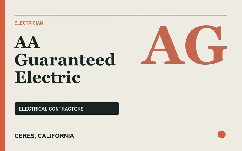 AA Guaranteed Electric in Ceres, California
