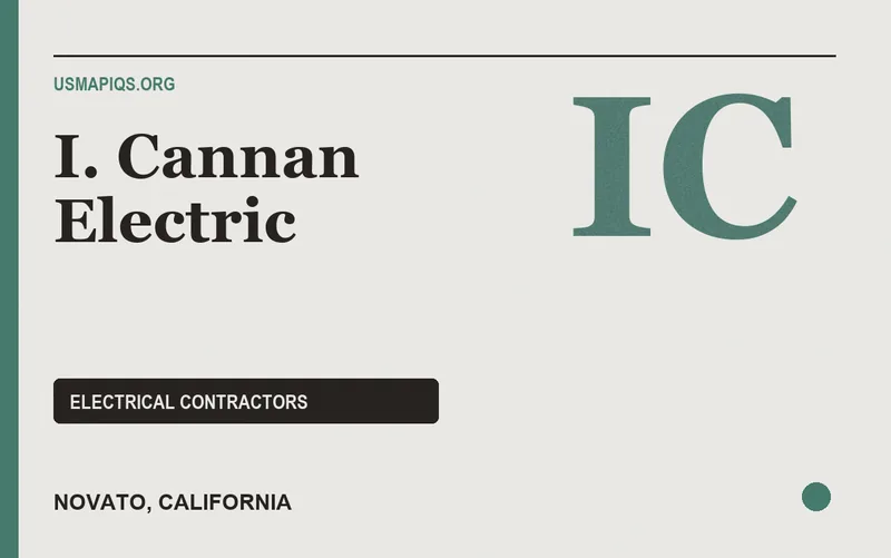 I. Cannan Electric in Novato, California