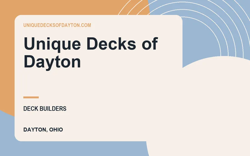Unique Decks of Dayton in Dayton, Ohio