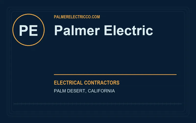 Palmer Electric in Palm Desert, California