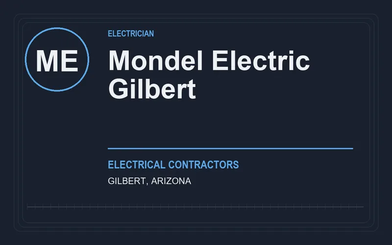 Mondel Electric Gilbert in Gilbert, Arizona