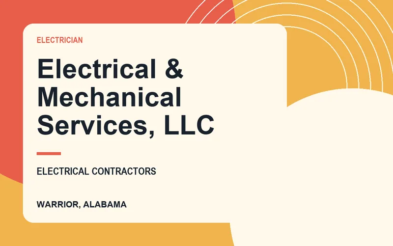 Electrical & Mechanical Services, LLC in Warrior, Alabama
