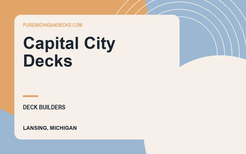 Capital City Decks in Lansing, Michigan