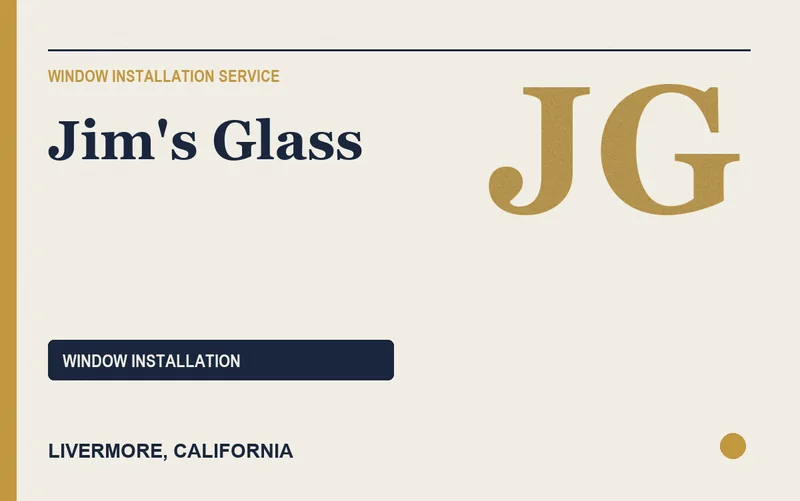 Jim's Glass in Livermore, California