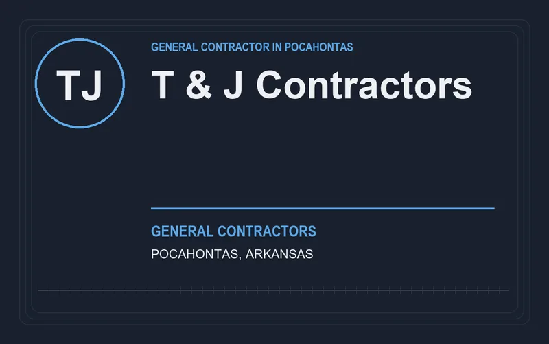 T & J Contractors in Pocahontas, Arkansas