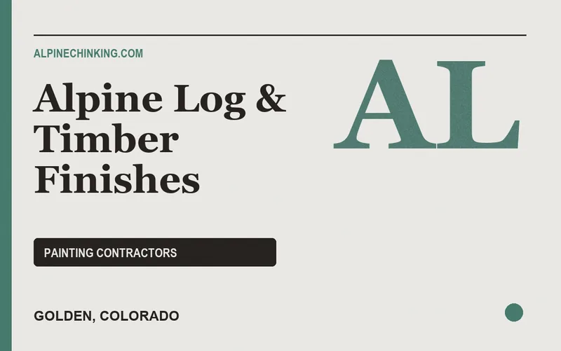 Alpine Log & Timber Finishes in Golden, Colorado