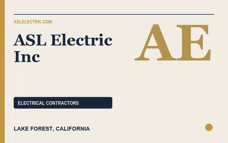 ASL Electric Inc in Lake Forest, California