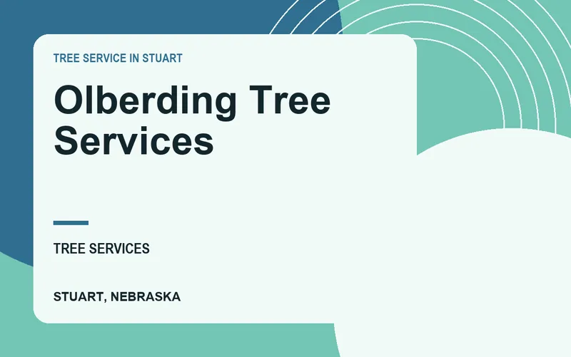 Olberding Tree Services in Stuart, Nebraska