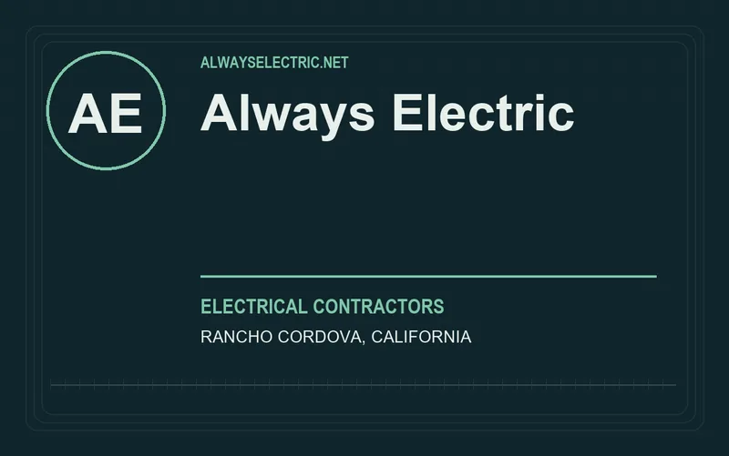 Always Electric in Rancho Cordova, California