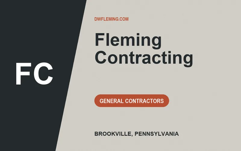 Fleming Contracting in Brookville, Pennsylvania