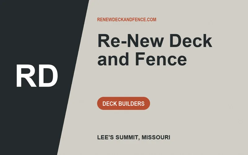 Re-New Deck and Fence in Lee's Summit, Missouri
