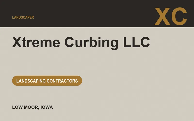 Xtreme Curbing LLC in Low Moor, Iowa