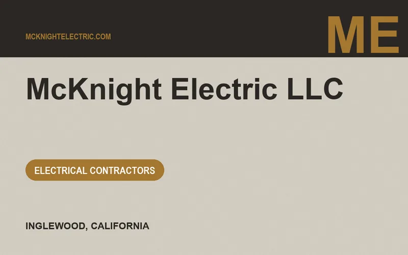 McKnight Electric LLC in Inglewood, California