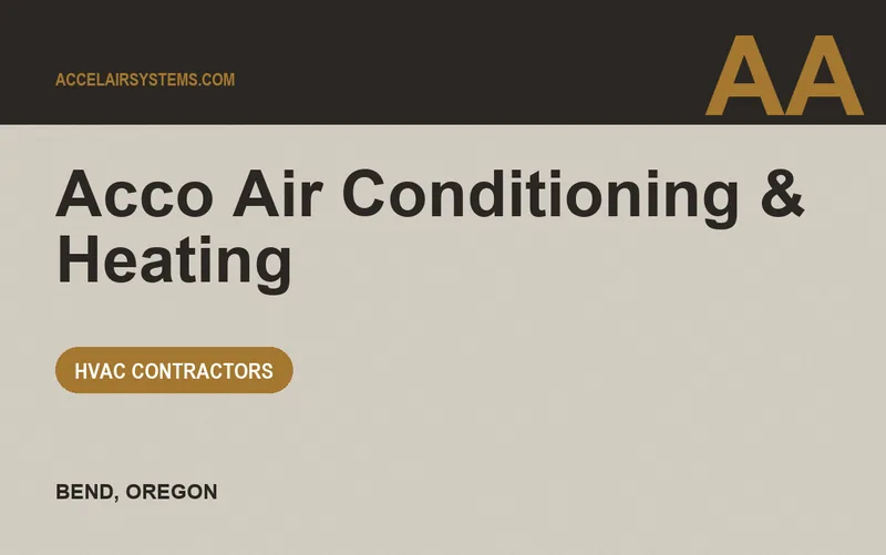 Acco Air Conditioning & Heating in Bend, Oregon