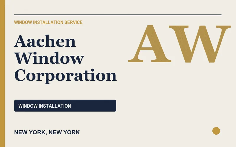 Aachen Window Corporation in New York, New York