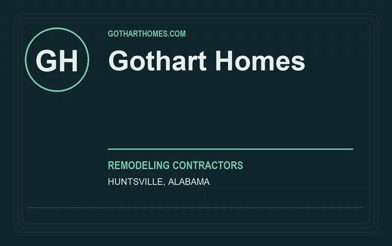 Gothart Homes in Huntsville, Alabama