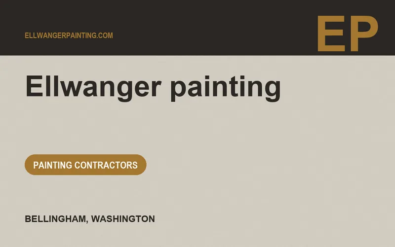Ellwanger painting in Bellingham, Washington