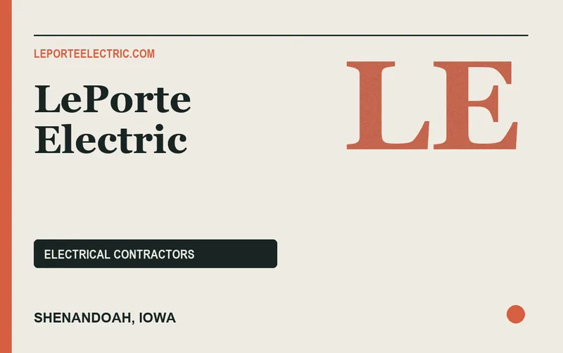 LePorte Electric in Shenandoah, Iowa