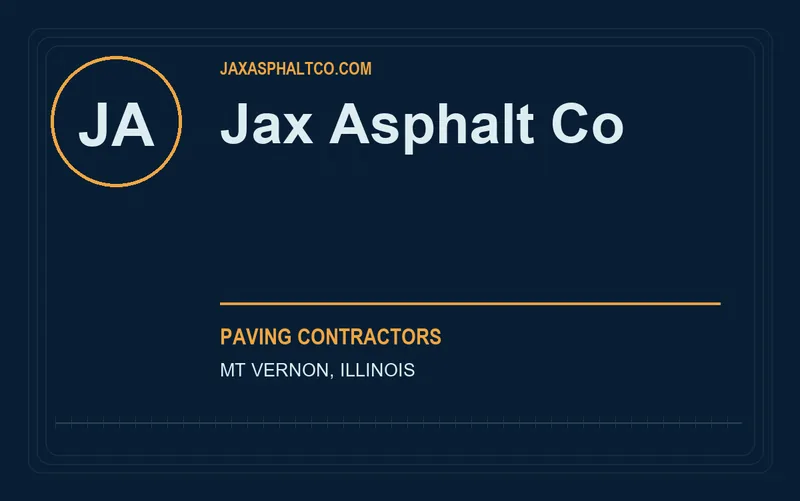 Jax Asphalt Co in Mt Vernon, Illinois