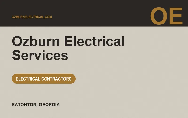 Ozburn Electrical Services in Eatonton, Georgia