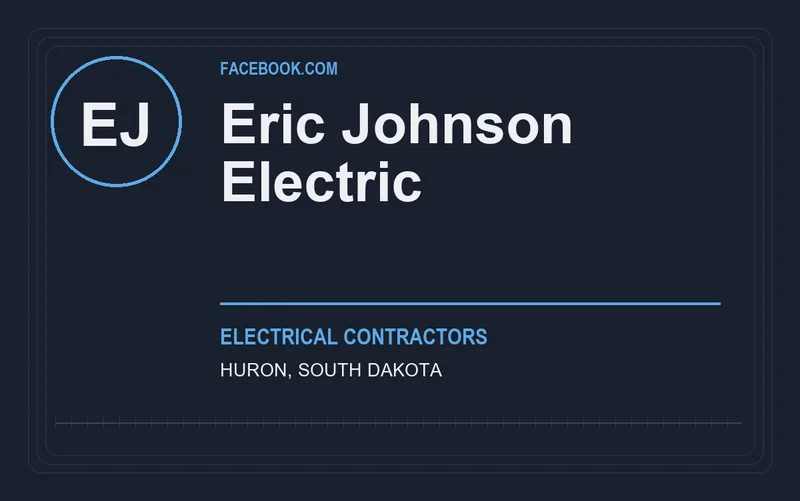 Eric Johnson Electric in Huron, South Dakota