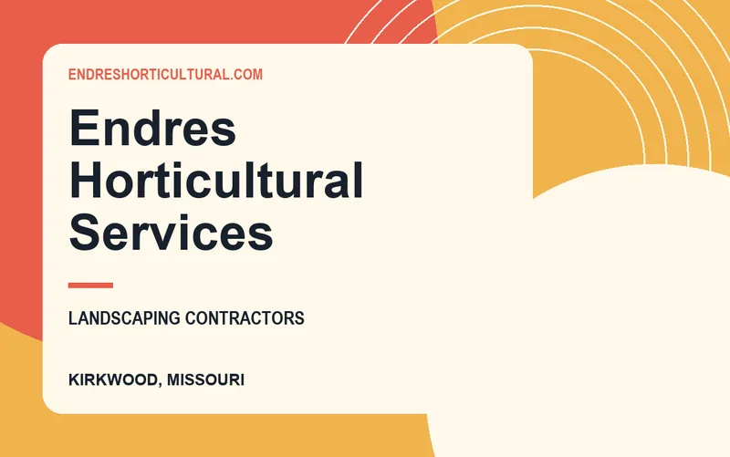 Endres Horticultural Services in Kirkwood, Missouri
