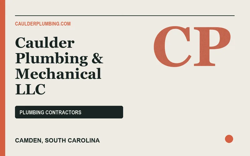 Caulder Plumbing & Mechanical LLC in Camden, South Carolina