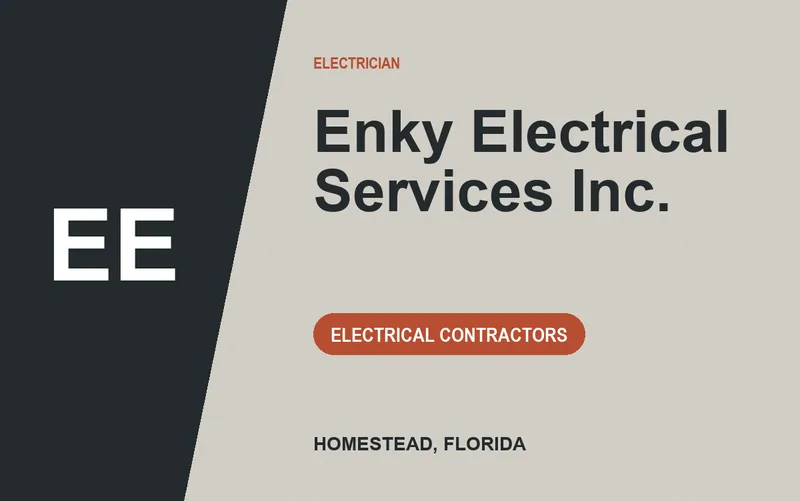 ENKY ELECTRICAL SERVICES INC. in Homestead, Florida