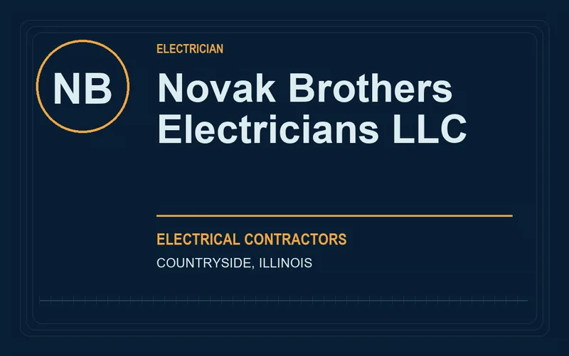 Novak Brothers Electricians LLC in Countryside, Illinois