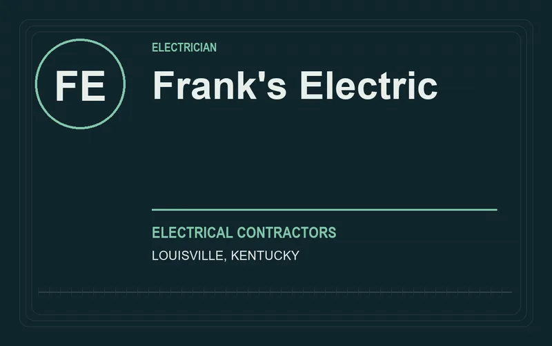 Frank's Electric in Louisville, Kentucky