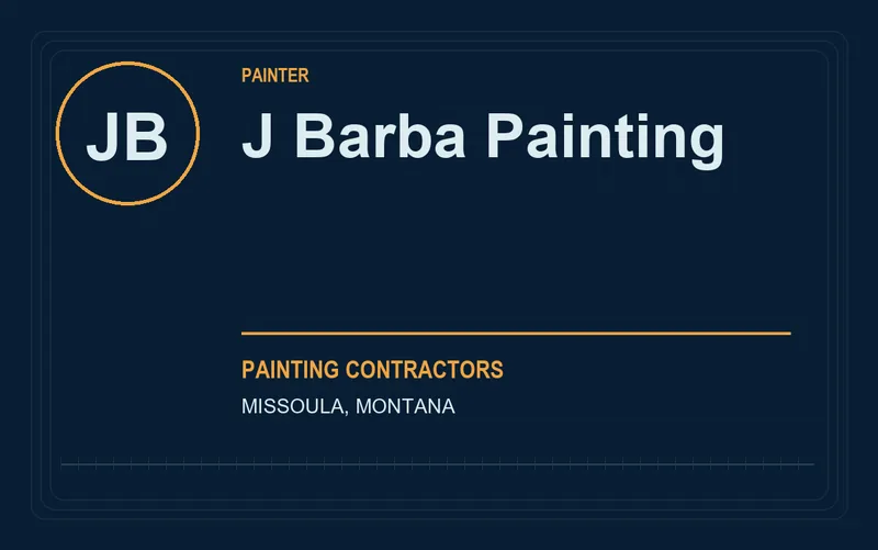J Barba Painting in Missoula, Montana