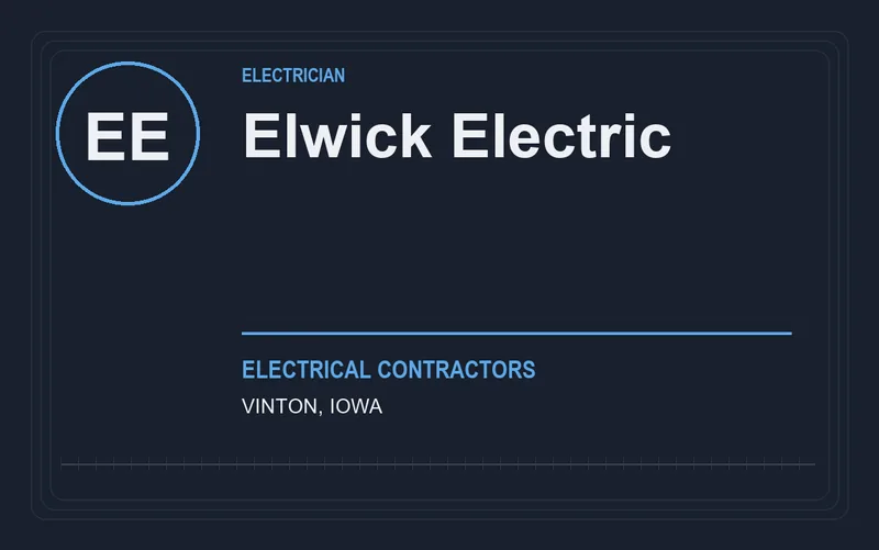 Elwick Electric in Vinton, Iowa