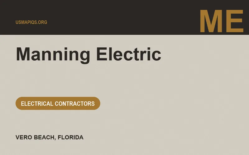 Manning Electric in Vero Beach, Florida