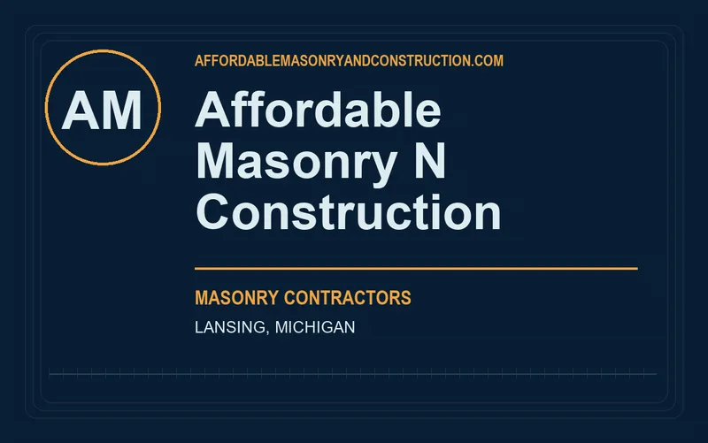 Affordable Masonry N Construction in Lansing, Michigan