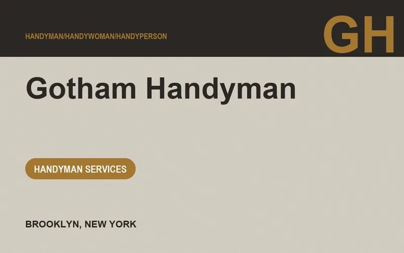 Gotham Handyman in Brooklyn, New York