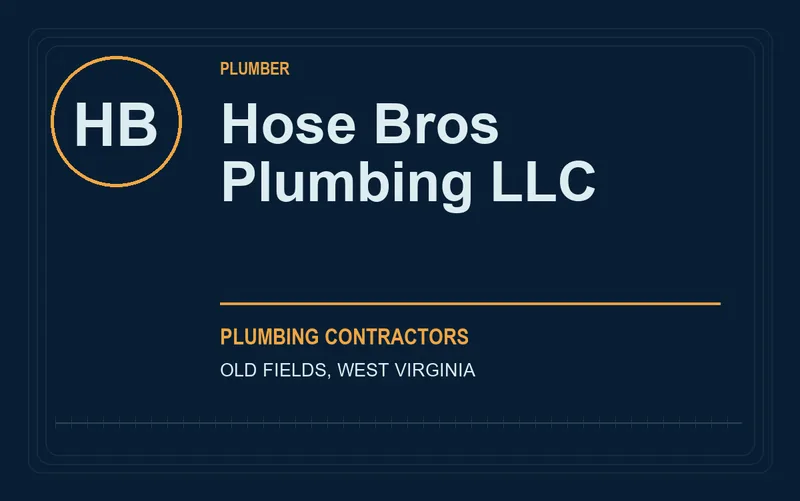 Hose Bros Plumbing LLC in Old Fields, West Virginia