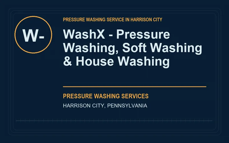 WashX - Pressure Washing, Soft Washing & House Washing in Harrison City, Pennsylvania