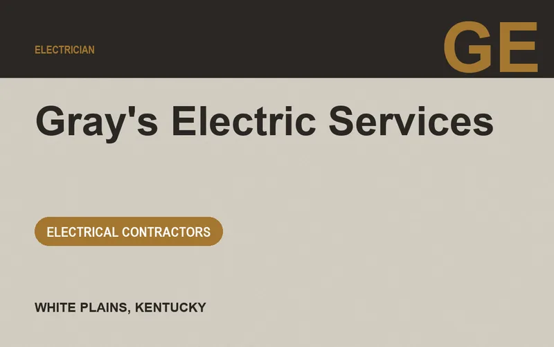 Gray's Electric Services in White Plains, Kentucky