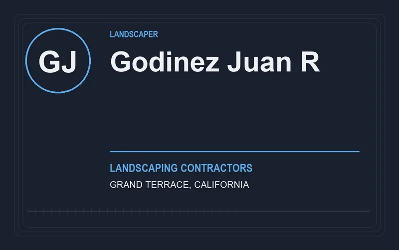 Godinez Juan R in Grand Terrace, California