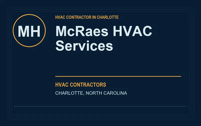 McRaes HVAC Services in Charlotte, North Carolina